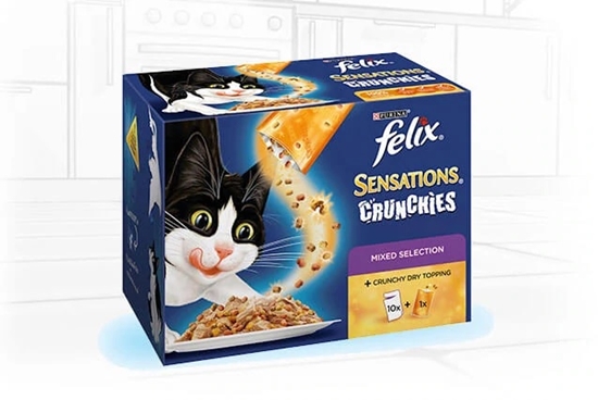 Picture of Felix Sensations Crunchy Mixed Selection 12 x 100g